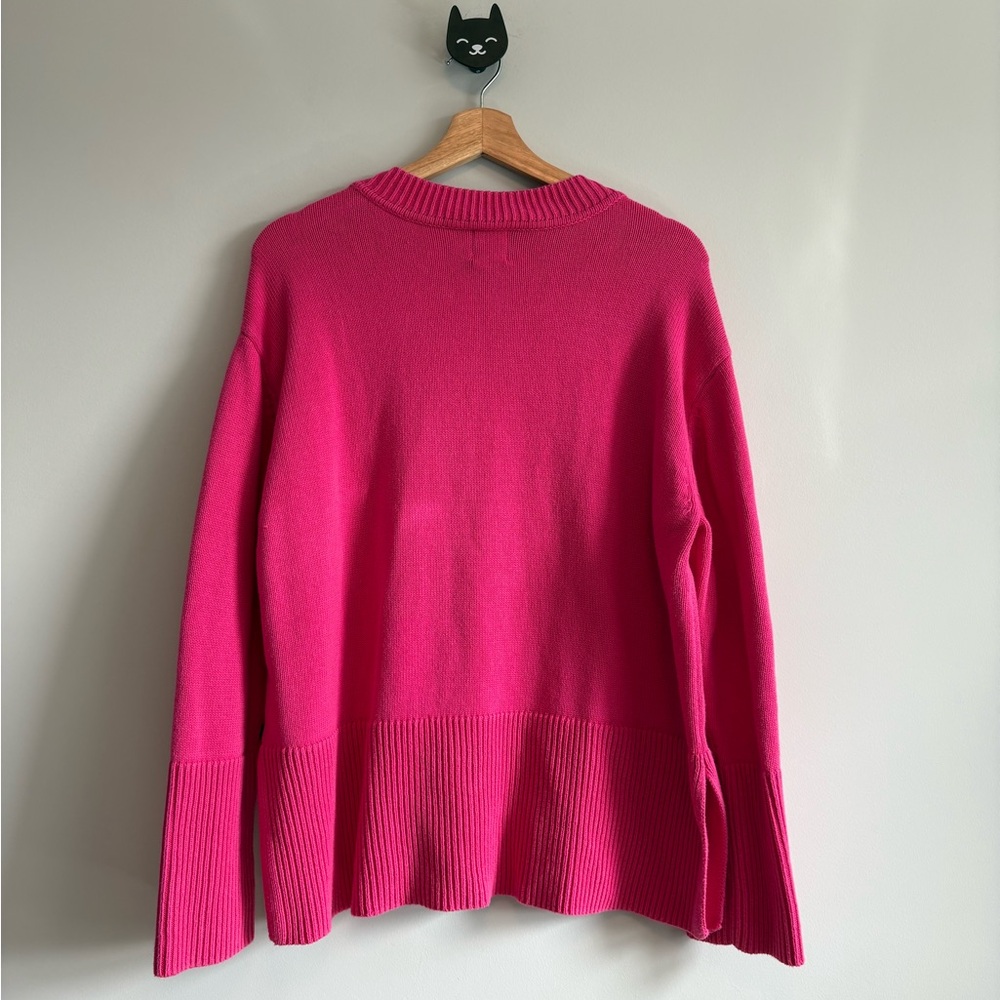 GAP Relaxed Cotton Crewneck Sweater | Size Large - Picture 4 of 6